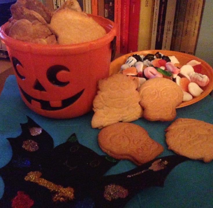 Ponte di Ognissanti: biscotti Halloween